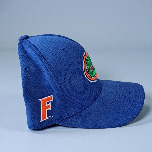 Men's Top of the World Royal Florida Gators Reflex Logo Flexfit Hat Univ FL - Picture 8 of 8